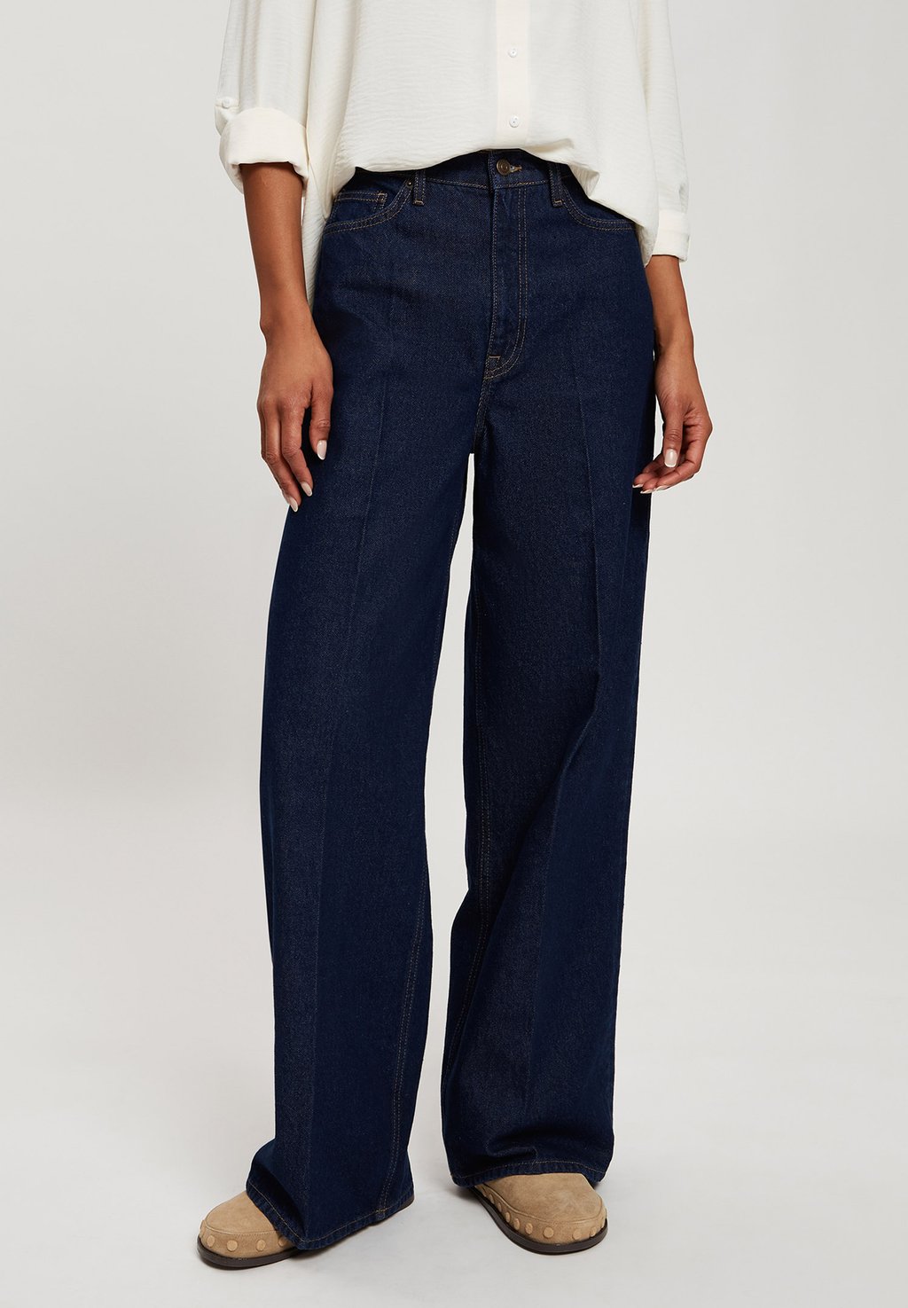 

Джинсы свободного кроя Cross Jeans, темно-синий