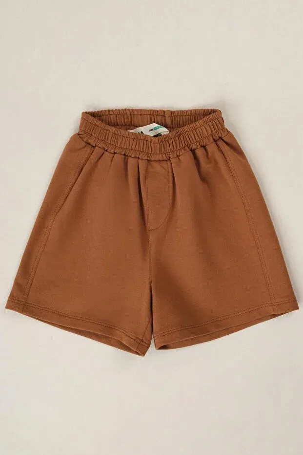 Детские шорты для мальчиков свободного кроя Mioma Kids, Brown — фото 4