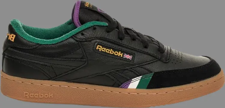 

Кроссовки bronze56k x club c revenge 'black' Reebok, черный