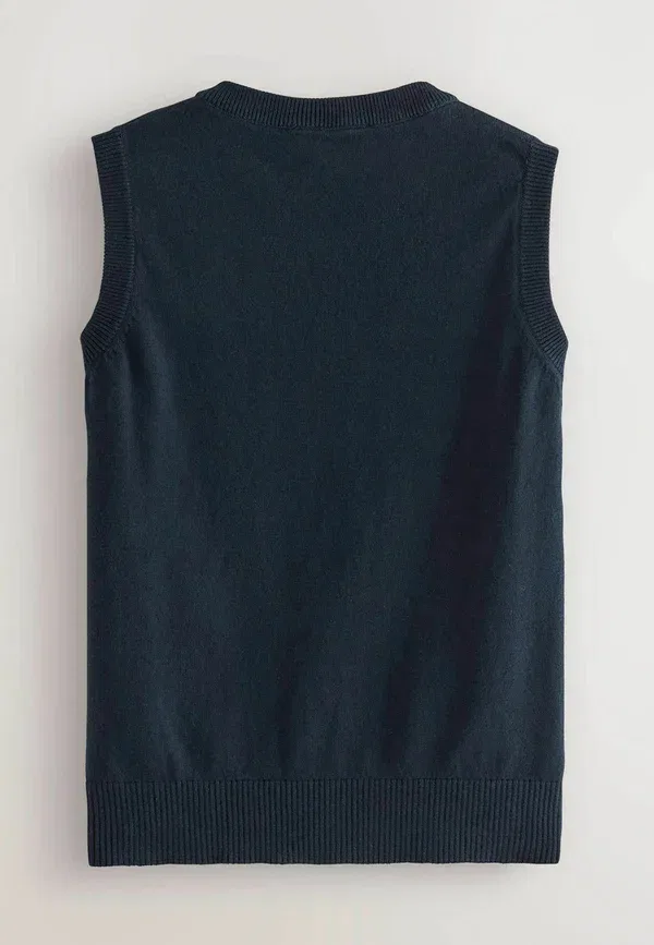 Топ 2-pack, хлопок, School Tank Top, Next, темно-синий — фото 2