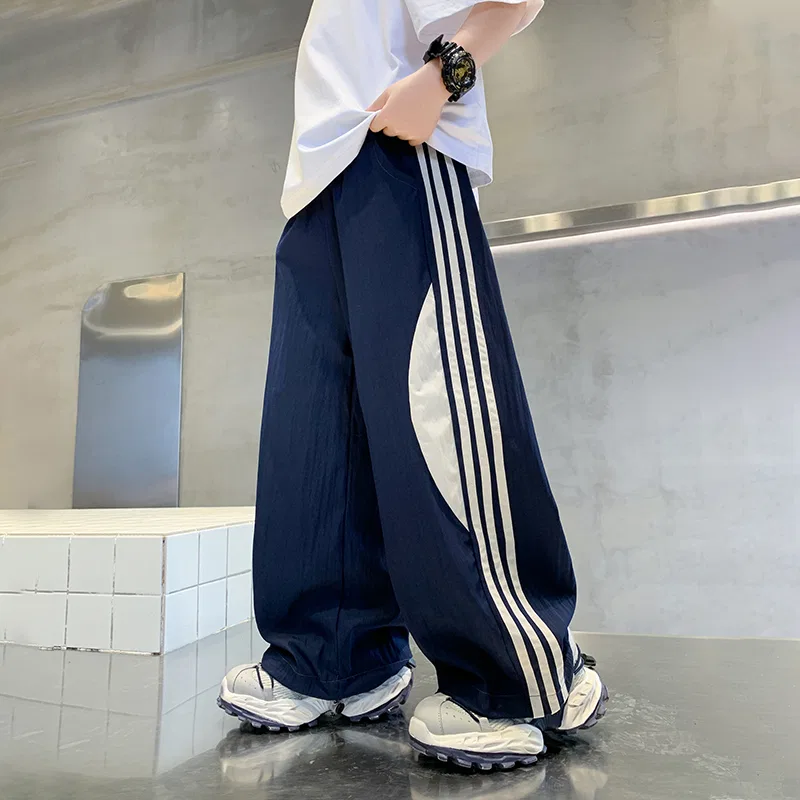 Детские брюки хлопковые Lanza, Navy Blue — фото 4