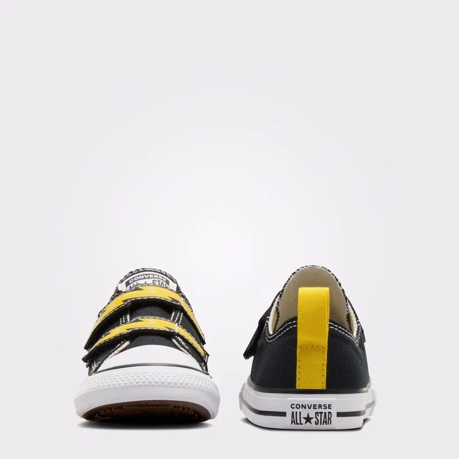 Кроссовки с двумя липучками Chuck Taylor All Star 2V Converse, Черный — фото 3