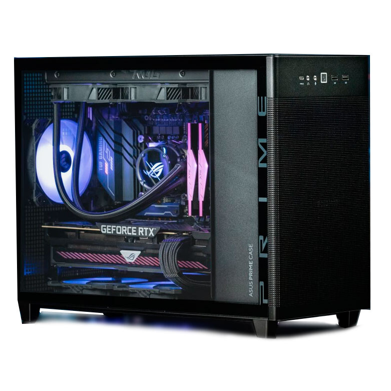 

Корпус ASUS Prime AP201 Ice Cube, Mini Tower, черный