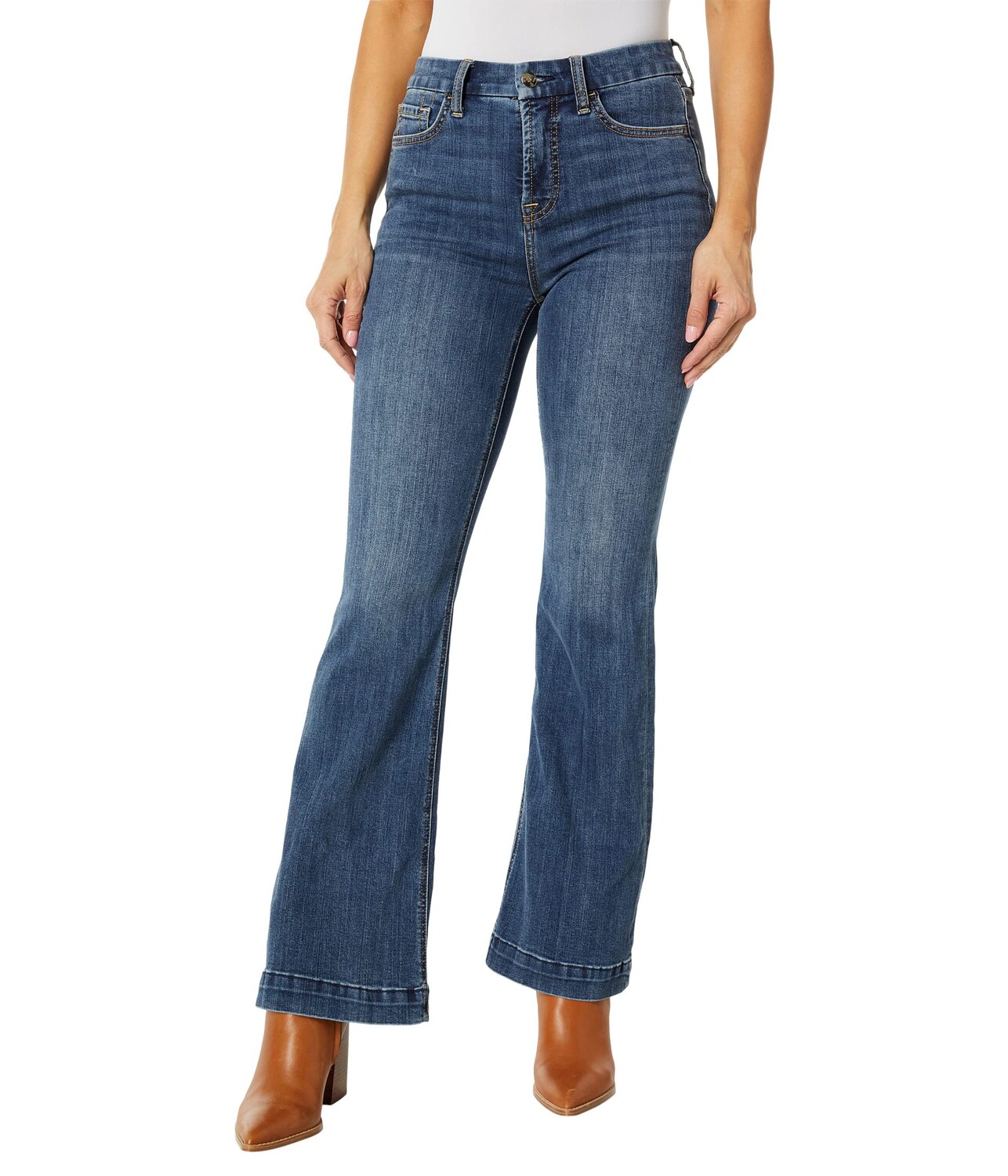 

Джинсы JEN7, Trousers in Stevie Broken Twill
