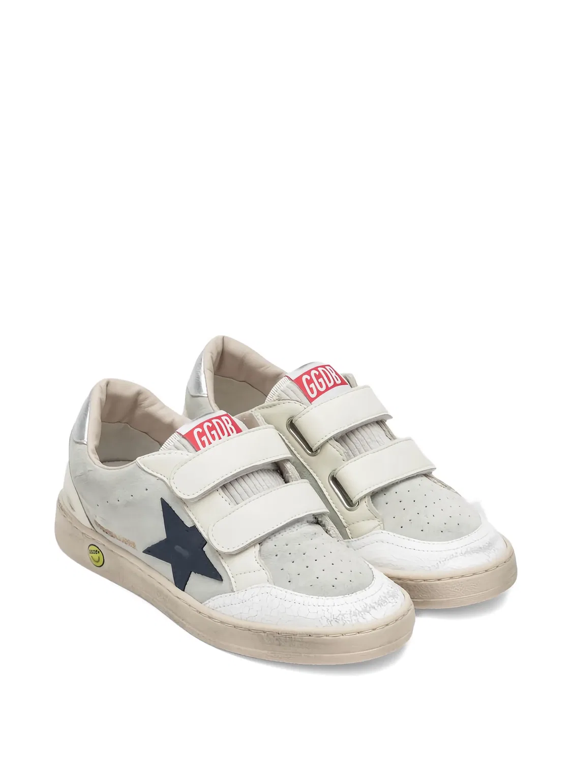 Кроссовки со звездной аппликацией Golden Goose, нейтральные