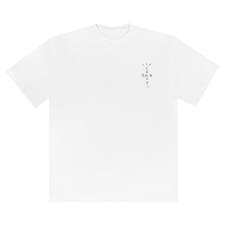 

Футболка Cactus Jack by Travis Scott x McDonald's Smile T-Shirt 'White', белый