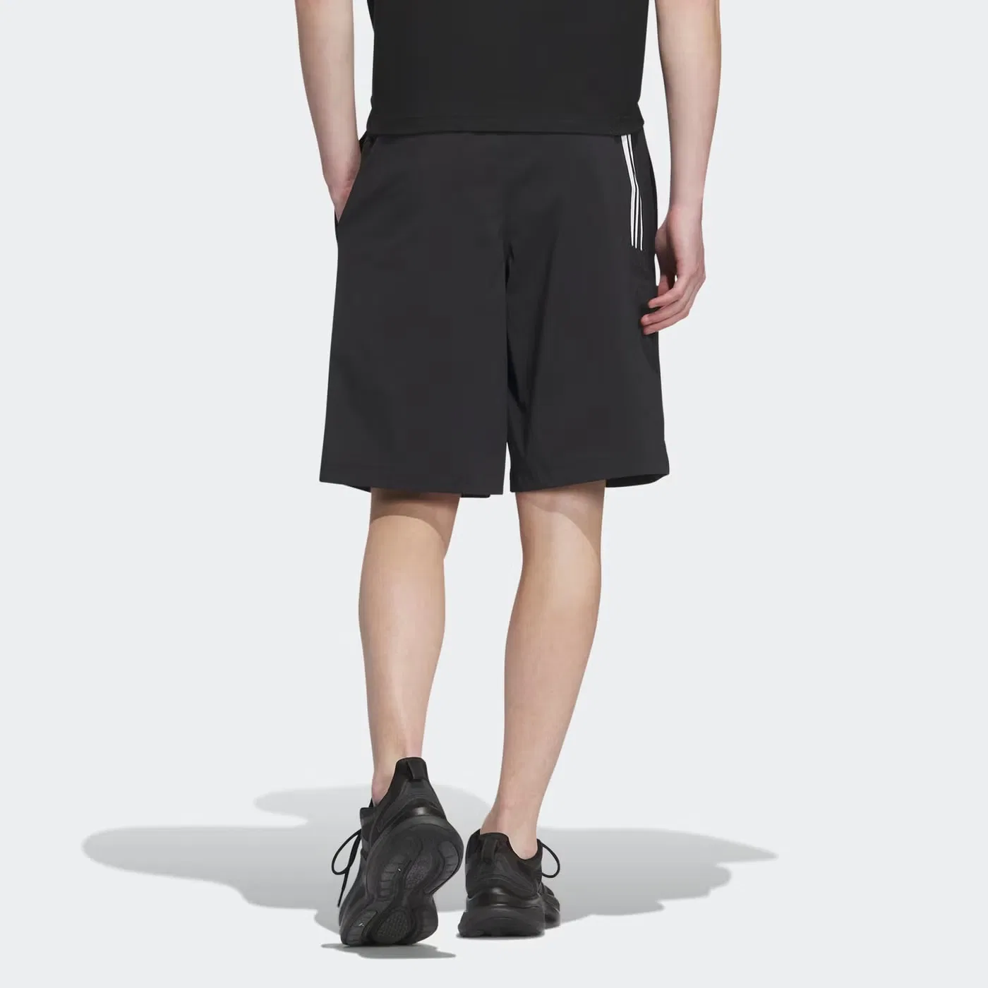 Шорты с логотипом Future Icons Must Haves Adidas, черный — фото 3