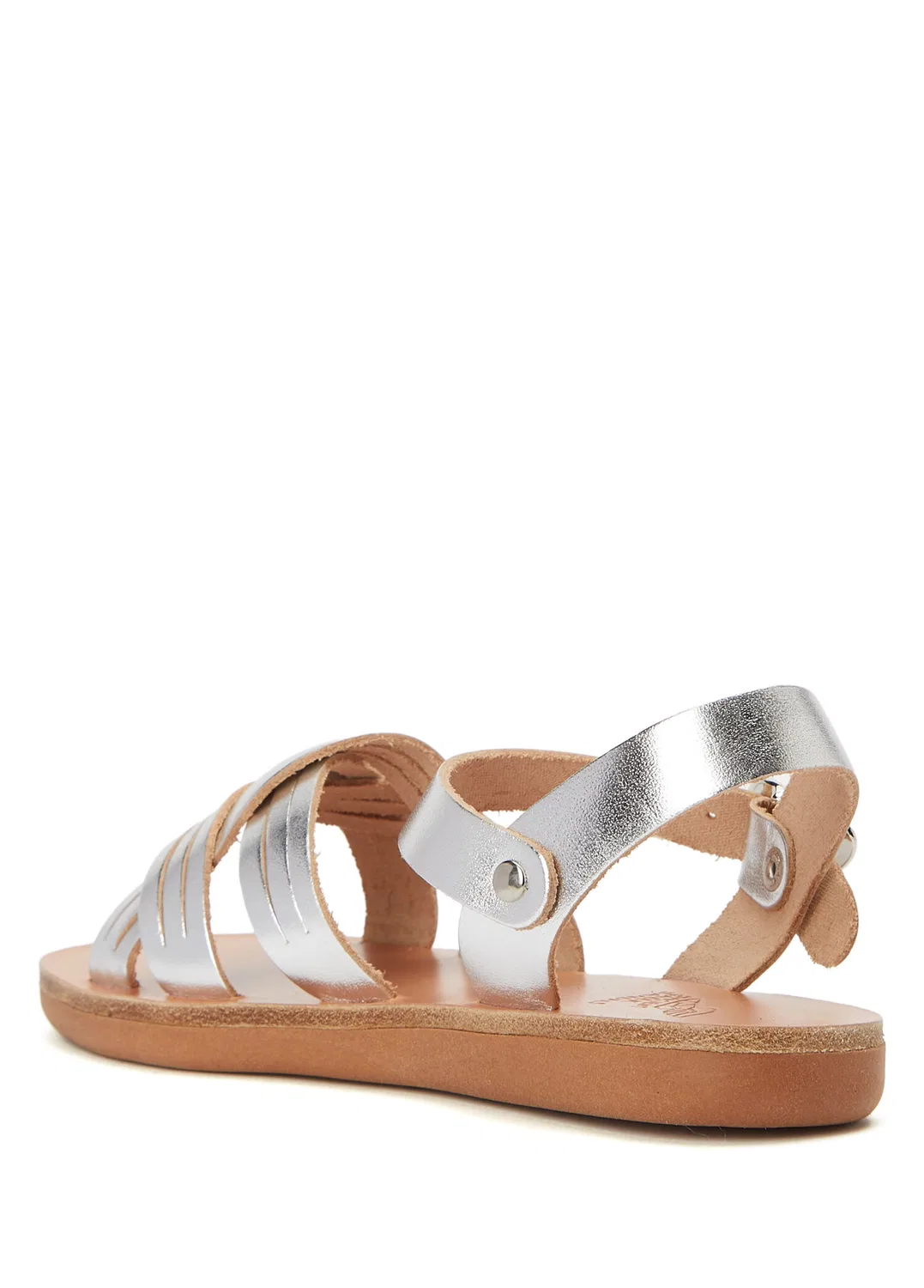 Сандалии детские Little Electra Ancient Greek Sandals, silver — фото 3