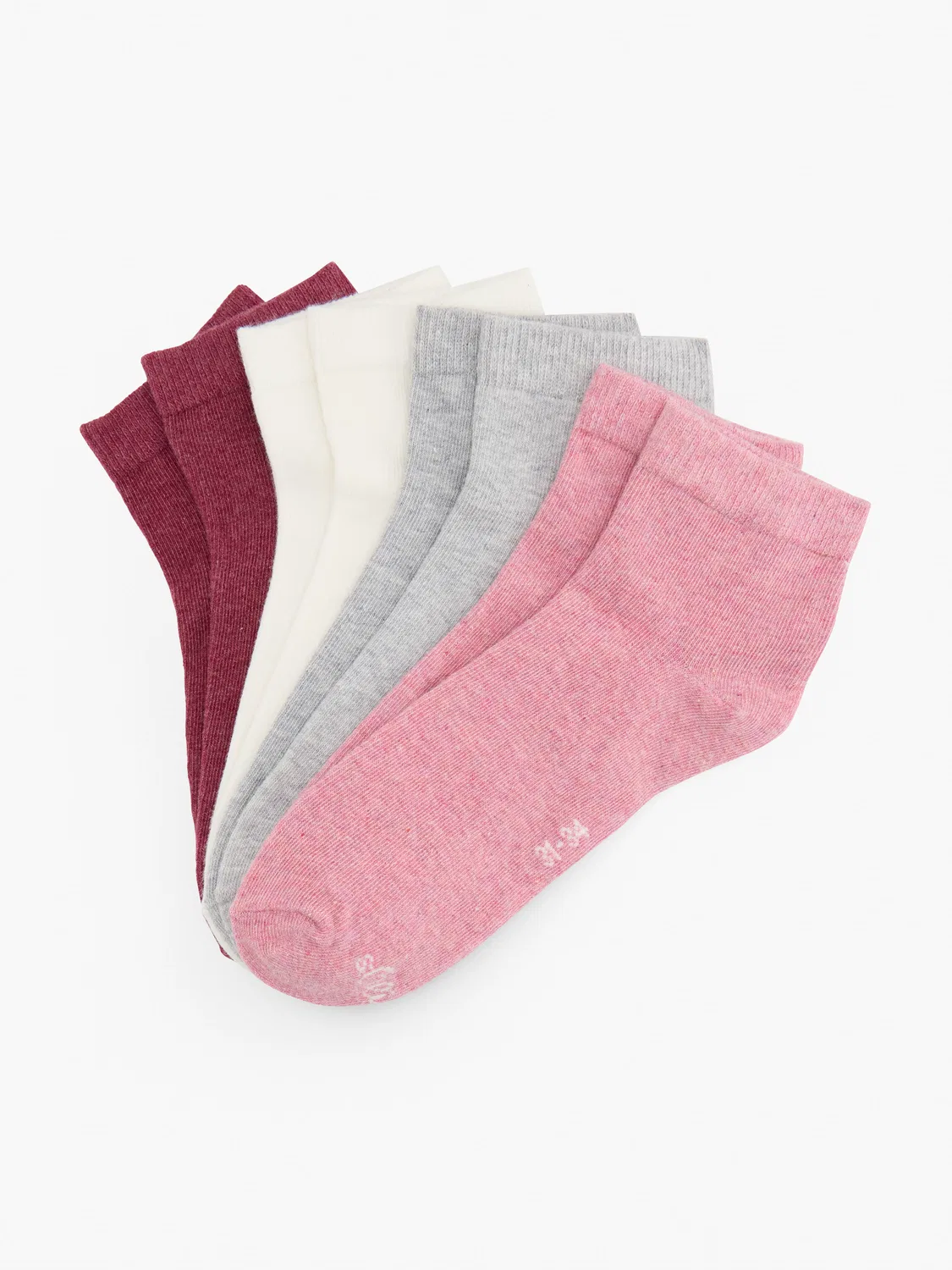 Детские носки 4 пары s.Oliver, цвет Rose Gold