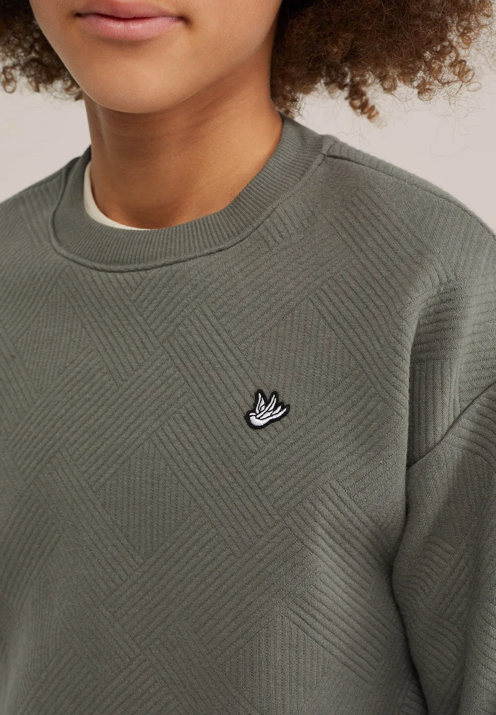 Толстовка We Fashion, Army Green — фото 3