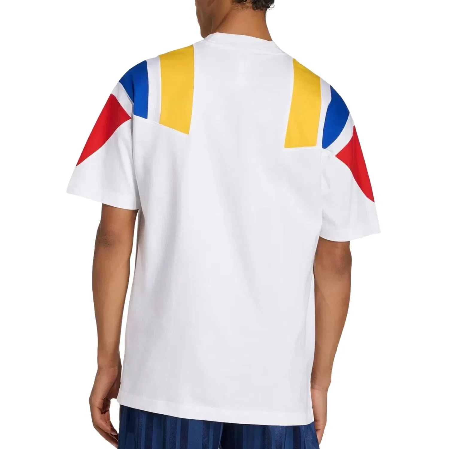 Мужская футболка с коротким рукавом Adidas Colombia EQT T-Shirt Asia Sizing, белый — фото 3