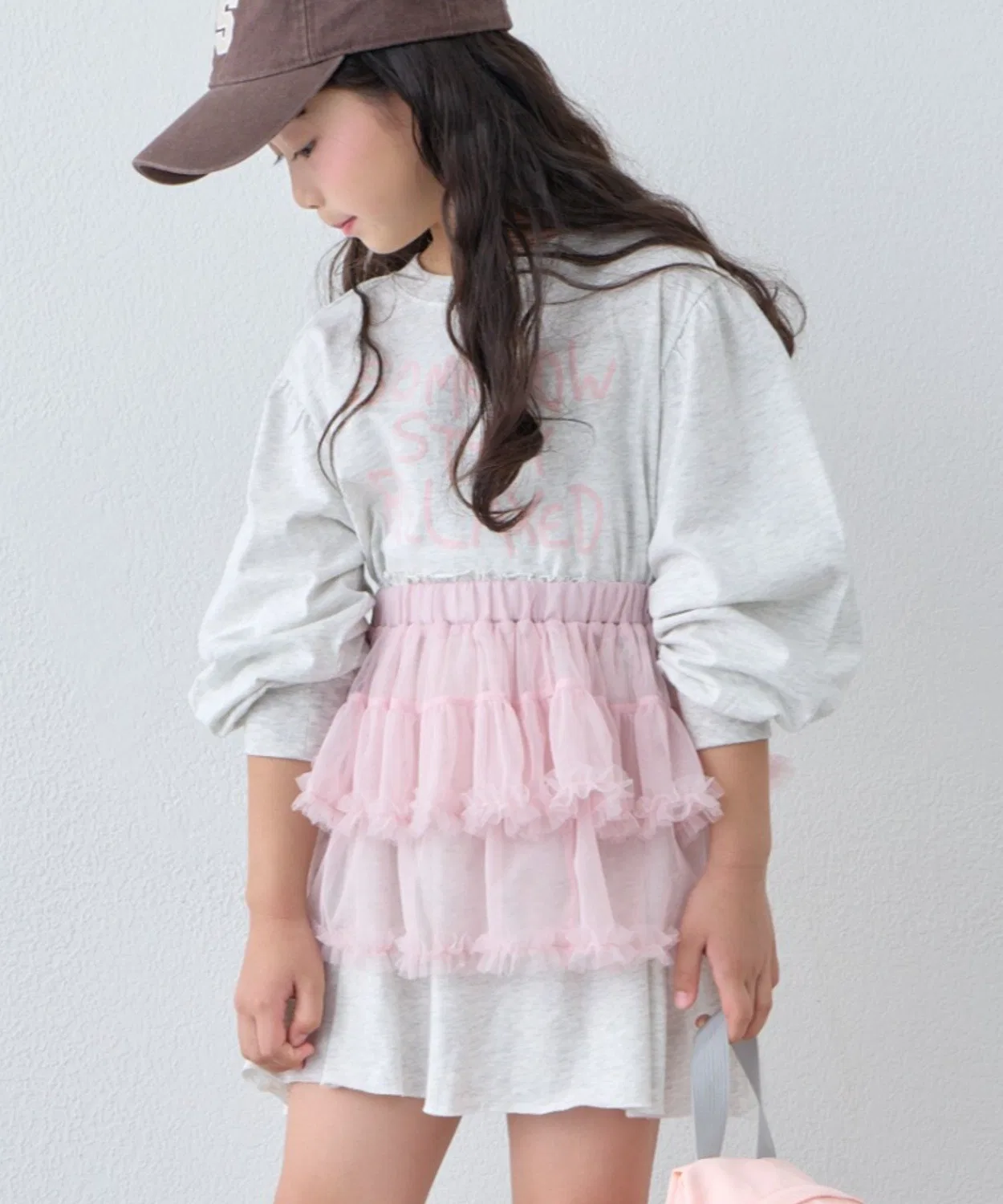 Детская юбка-пачка из фатина с длиной мини Layered Tulle CIAOPANIC TYPY, White — фото 2