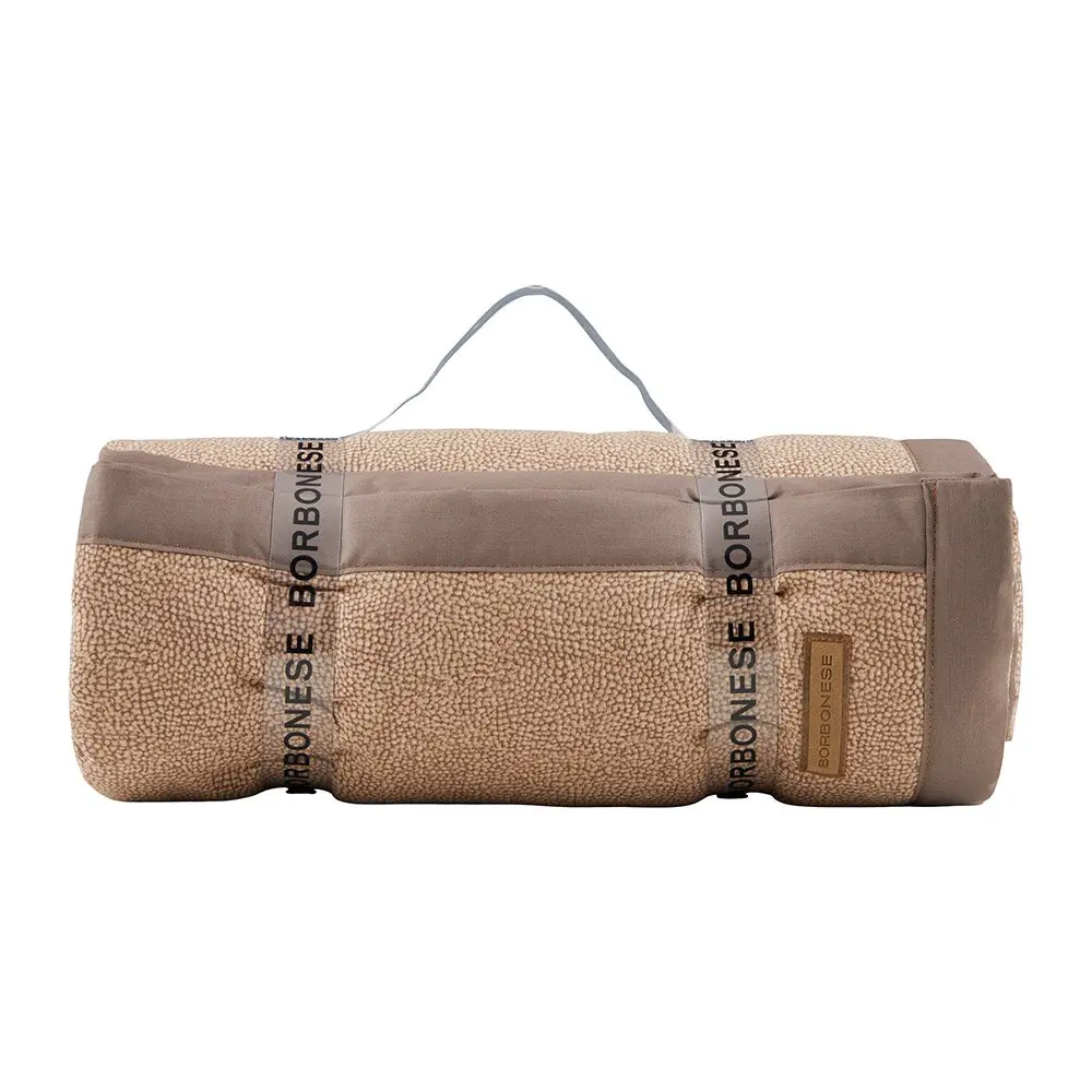 

Плед Borbonese Opla Padded In Cotton Percale, коричневый