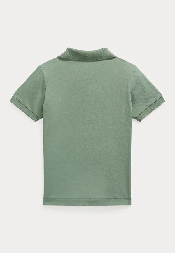Поло хлопковое джерси с нагрудным карманом Cotton Jersey Pocket Polo Shirt Polo Ralph Lauren, fatigue — фото 2