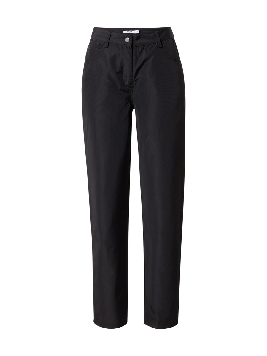 

Тканевые брюки NA-KD Regular Pants, черный