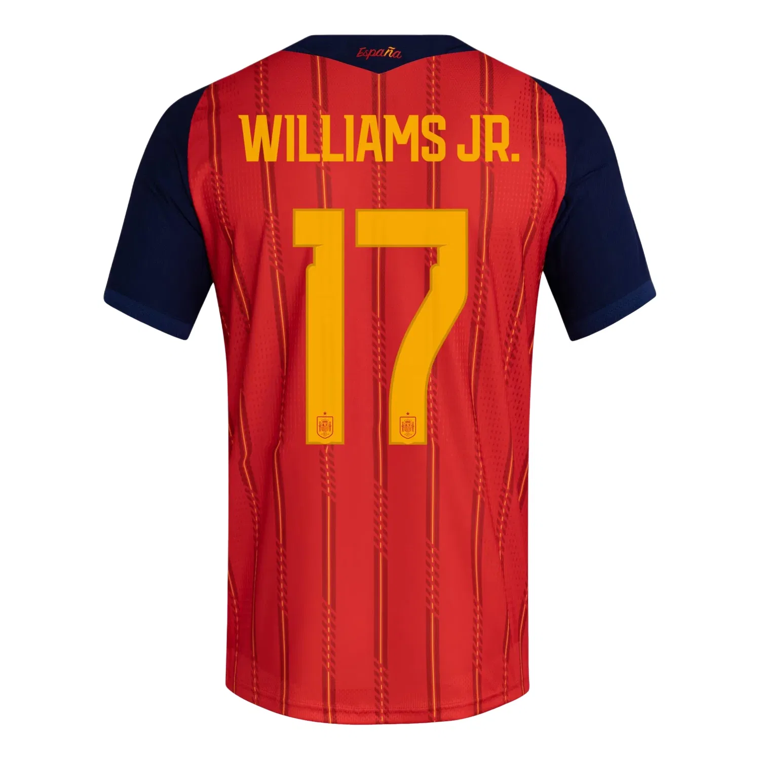 Мужская футболка Nicholas Williams Arthuer Spain 26 Home Authentic Jersey Adidas, красный
