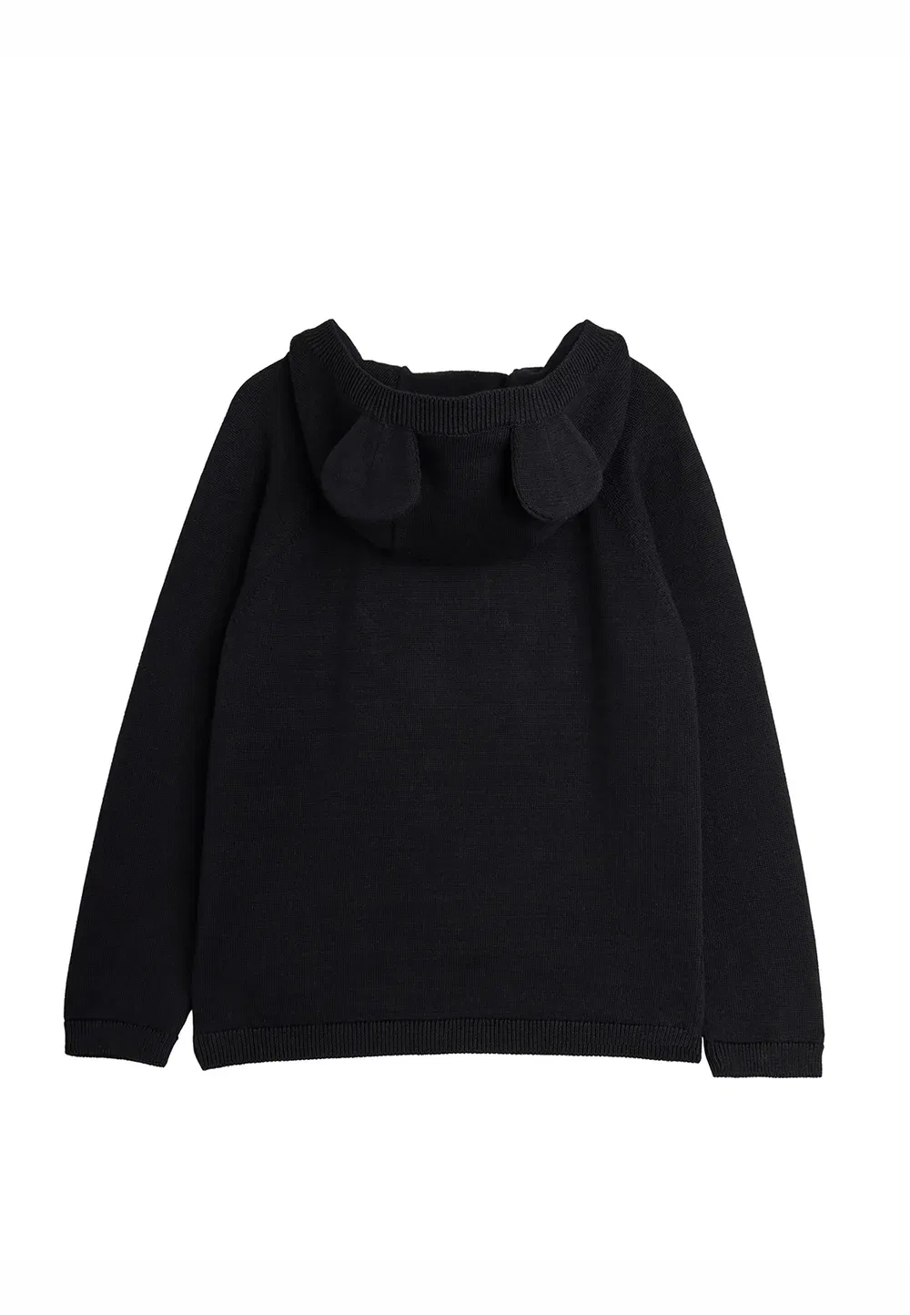 Толстовка унисекс с ушками мыши Mini Rodini, Black — фото 2