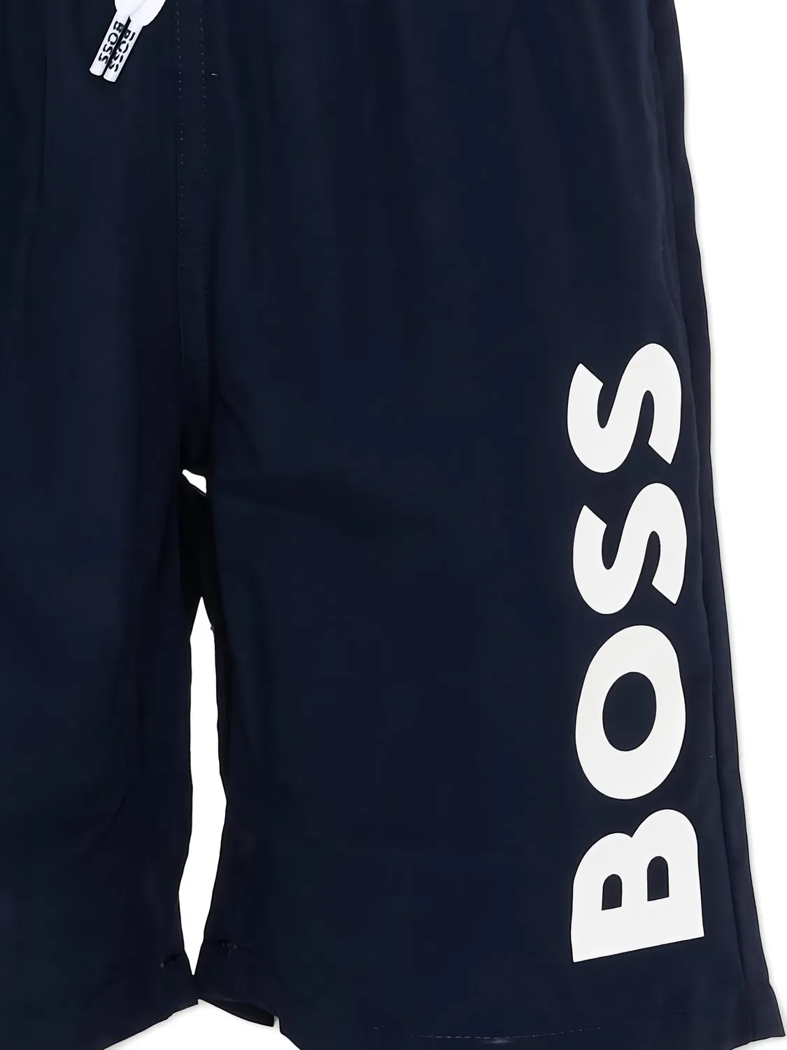 Плавательные шорты с графическим логотипом BOSS, синий — фото 2