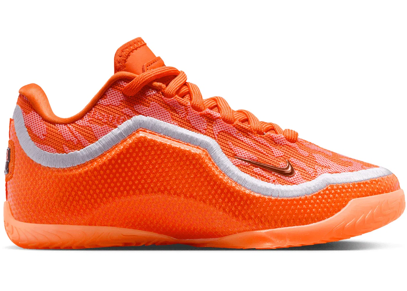 Детский кед для баскетбола LeBron 23 Nike, Safety Orange/Wolf Grey/Metallic Gold