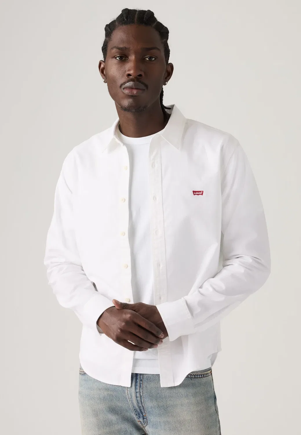 Стандартная рубашка с батарейным питанием - рубашка Levi'S, Bright White