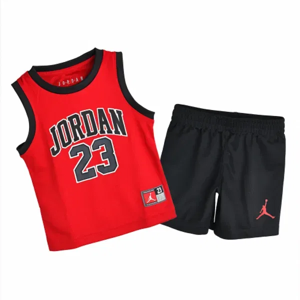 Детский спортивный костюм Jordan 23 Jersey Set Playkizpro, черный
