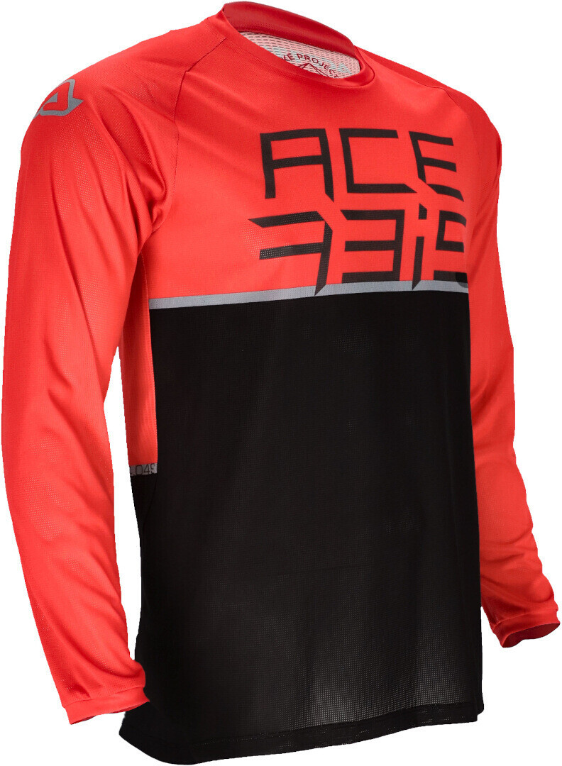 Футболка Джерси Acerbis Razorcrest велосипедная, черный/красный