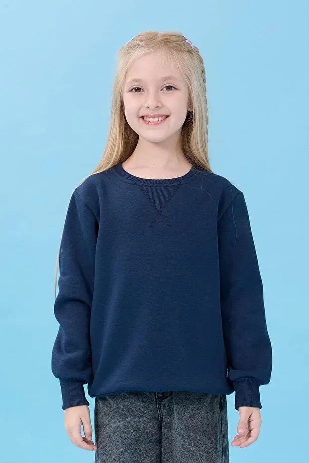 Детские свитшот с капюшоном для мальчиков Perendi, Navy Blue — фото 3
