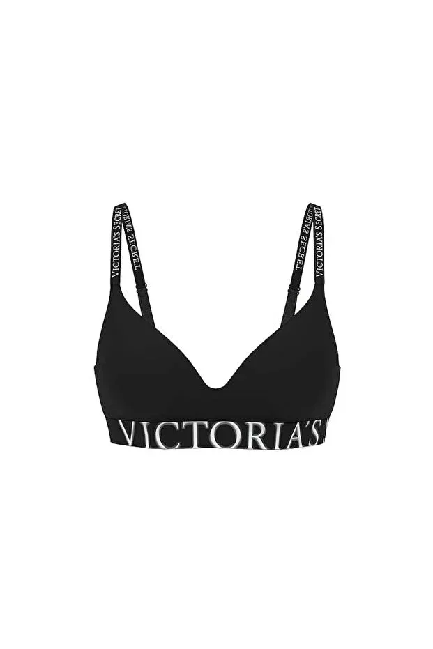 Женский бюстгальтер без косточек с легкой подкладкой The coolbra Victoria'S Secret, Black — фото 3