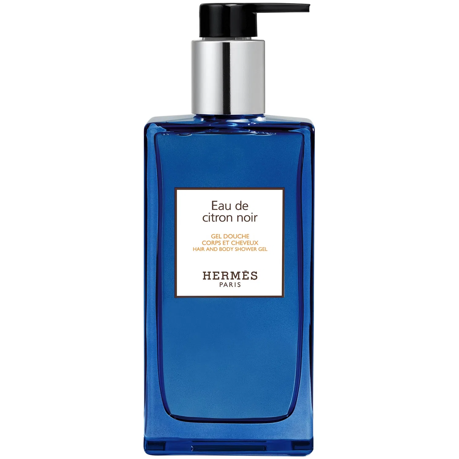 Гель для душа и волос Eau de Citron Noir Hermes, 200 мл
