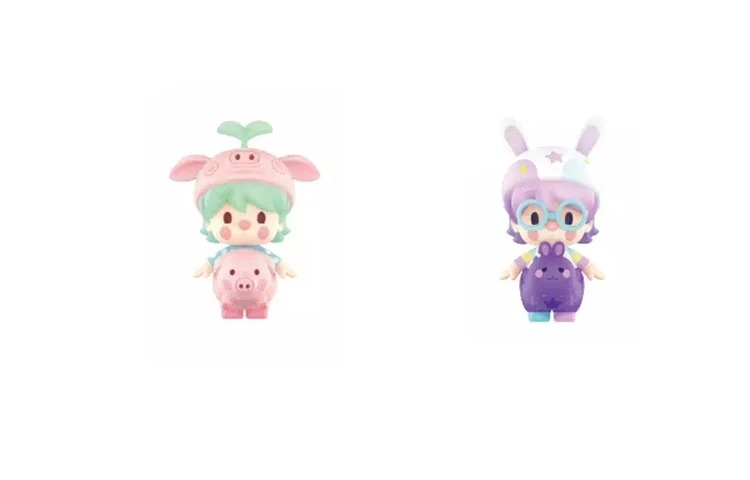 

Фигурка Pop Mart Sweet Beans Animal Baby Collection, Piglet + Rabbit