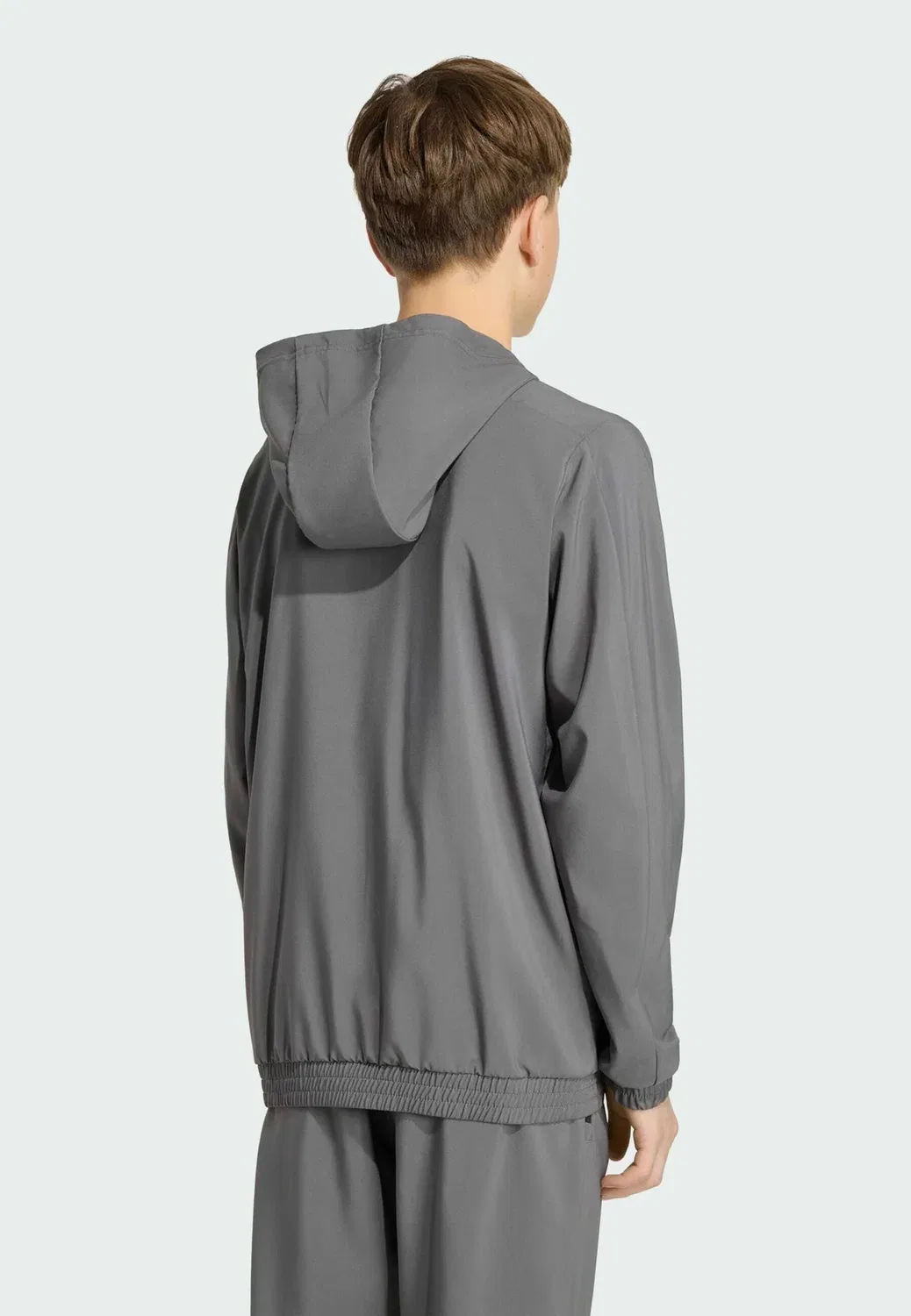 Спортивная куртка в стиле Tech Apparel, унисекс, для тренировок Adidas Sportswear, Grey Five Grey Five Reflective Silver — фото 2