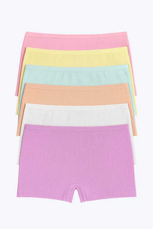 Детские боксеры для девочек хлопковые комплект 6 шт Stars Underwear, Mixed