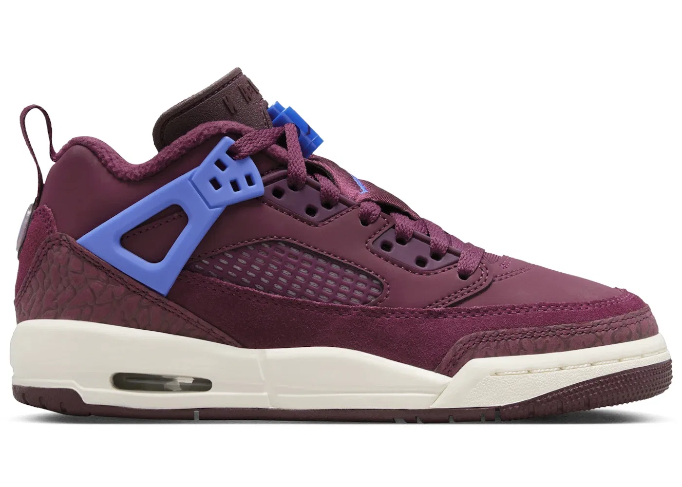 Детские кроссовки Lifestyle Jordan Spizike Low Jordan, Bordeaux/Sail/Hyper Royal