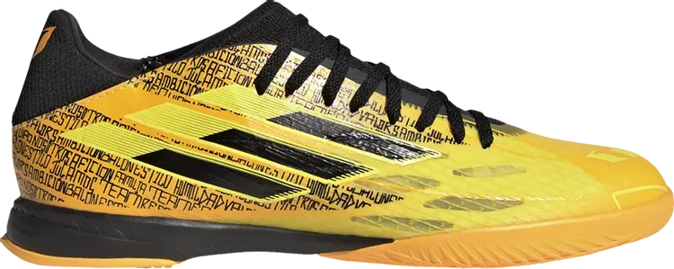 

Кроссовки Adidas X Speedflow Messi.3 IN 'Solar Gold Bright Yellow', золотой, Желтый, Кроссовки Adidas X Speedflow Messi.3 IN 'Solar Gold Bright Yellow', золотой