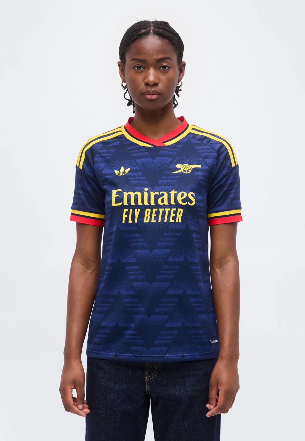 Выездная форма «Арсенала» на сезон 26/27 - клубная форма Adidas Originals, Collegiate Navy