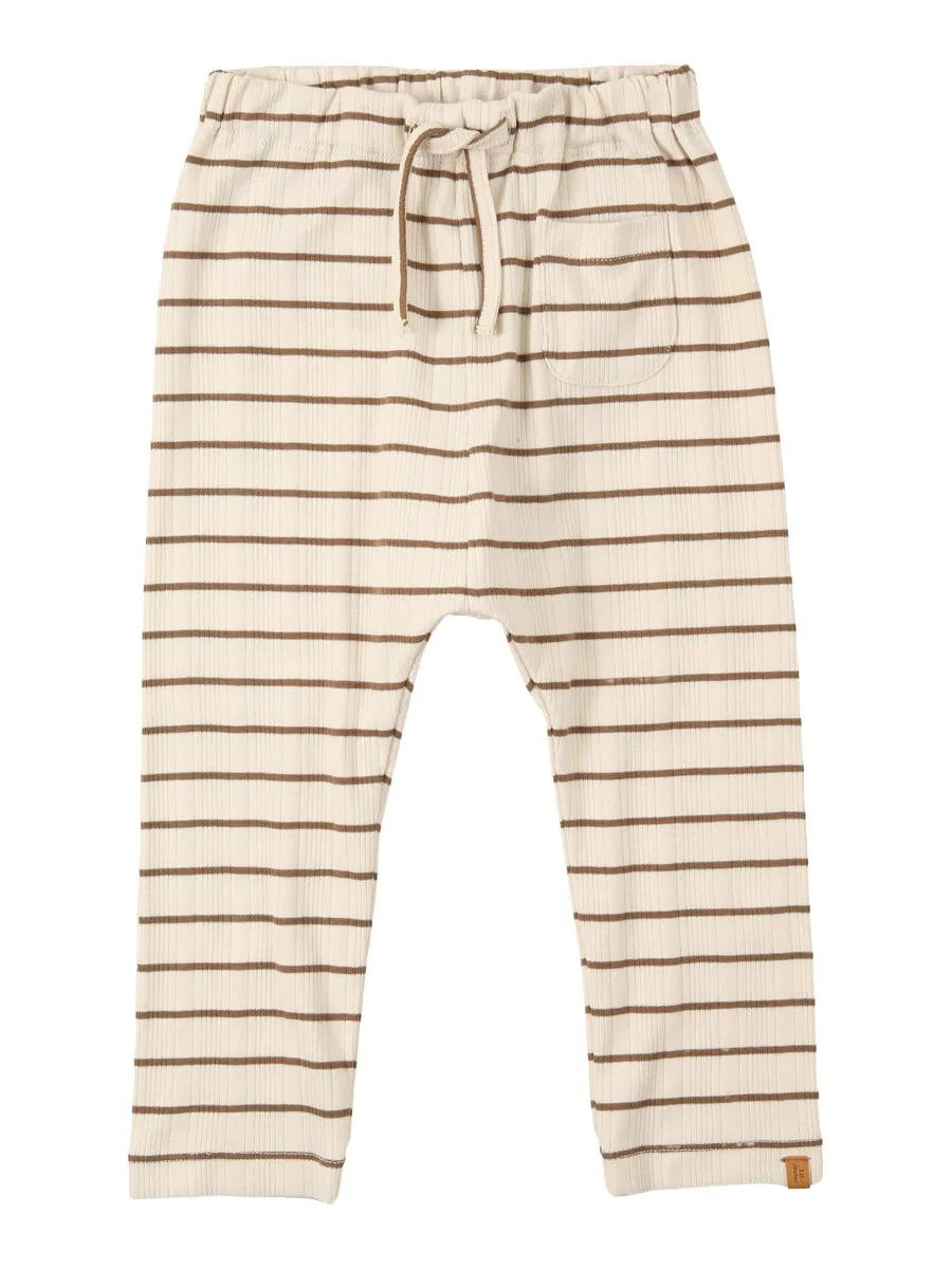 Брюки Lil'Atelier Regular Pants 'NBMKABY' бежевого цвета