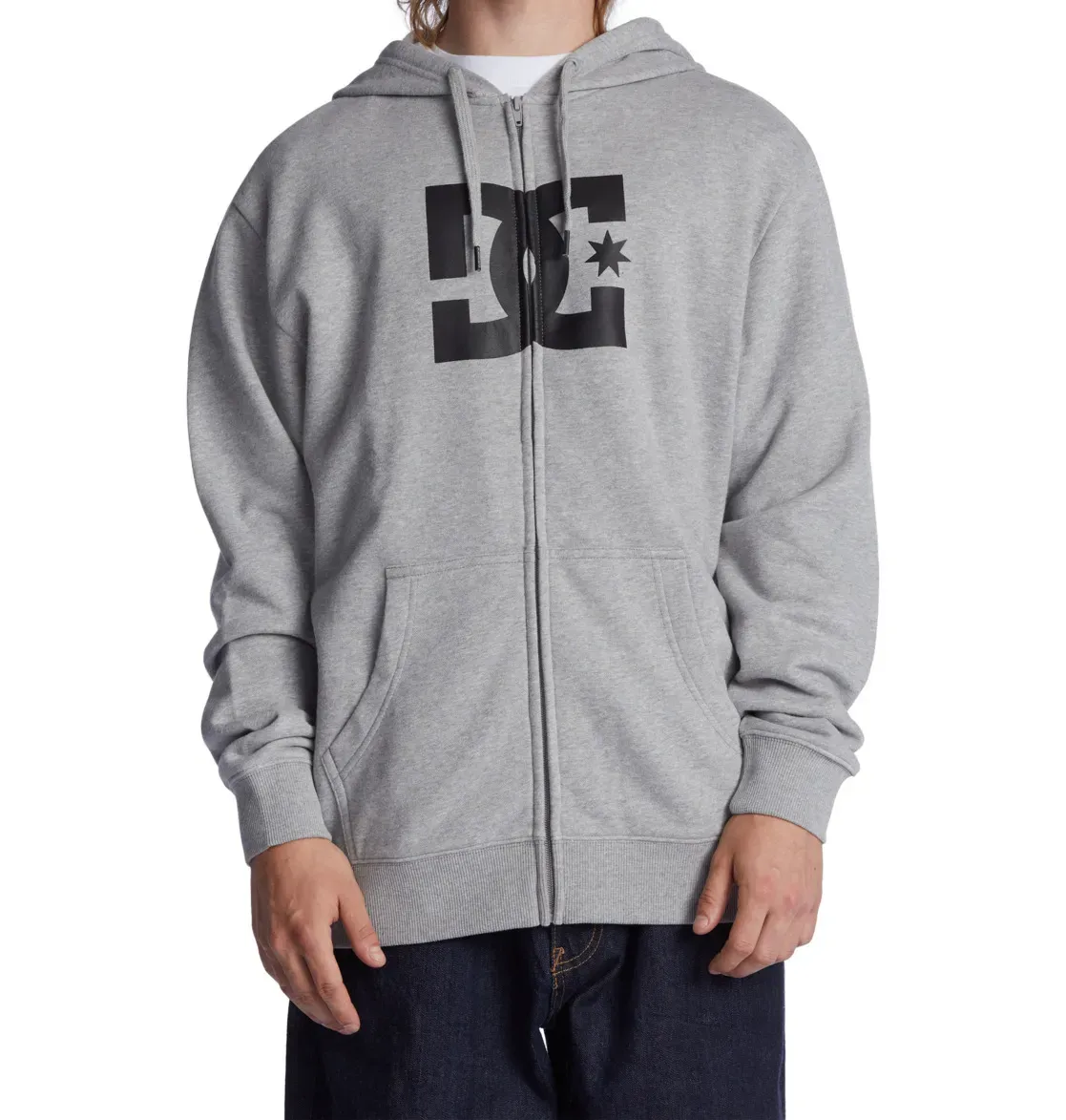 

Толстовка с капюшоном DC Shoes "DC Star", цвет Heather Grey