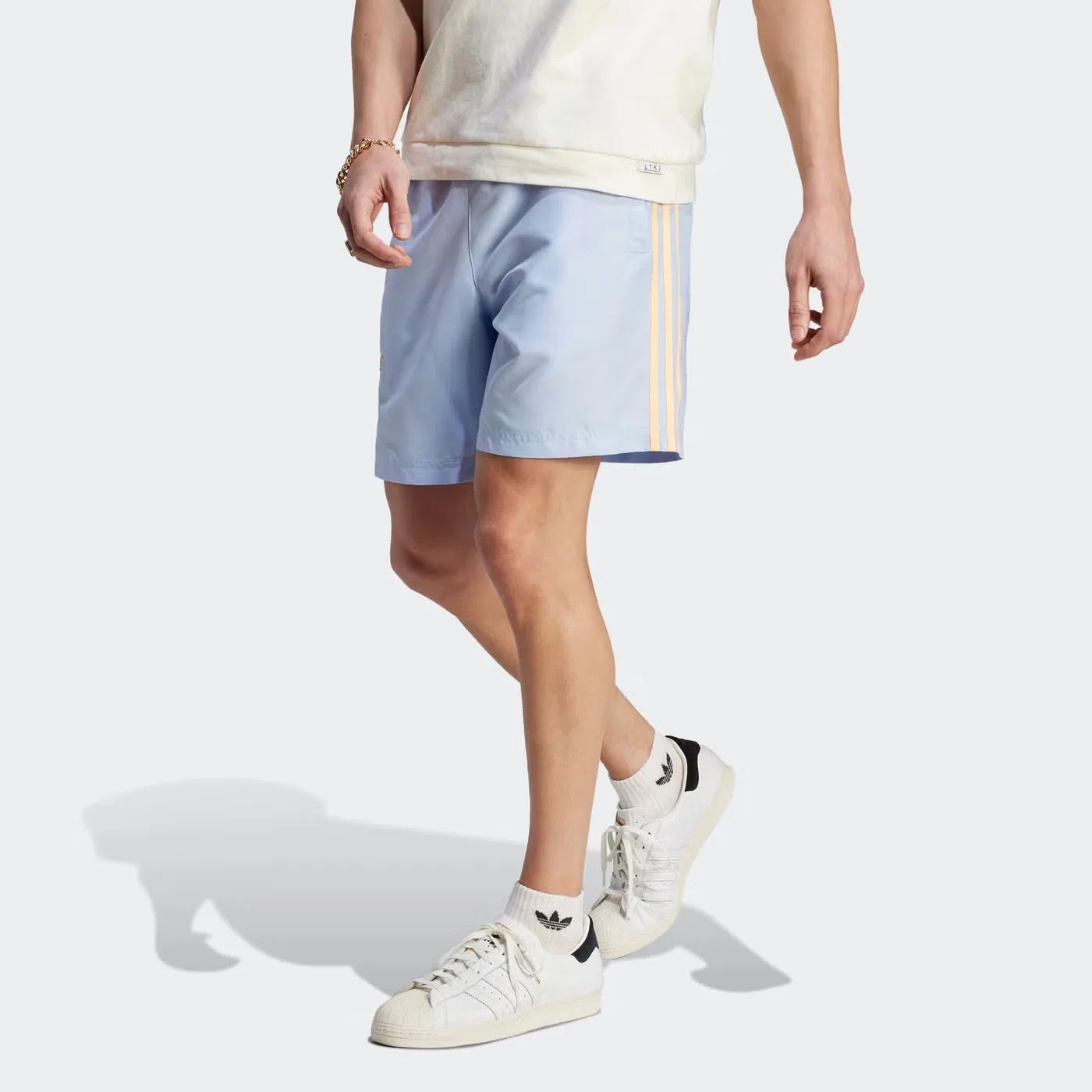 Шорты летние Adidas, синий — фото 2