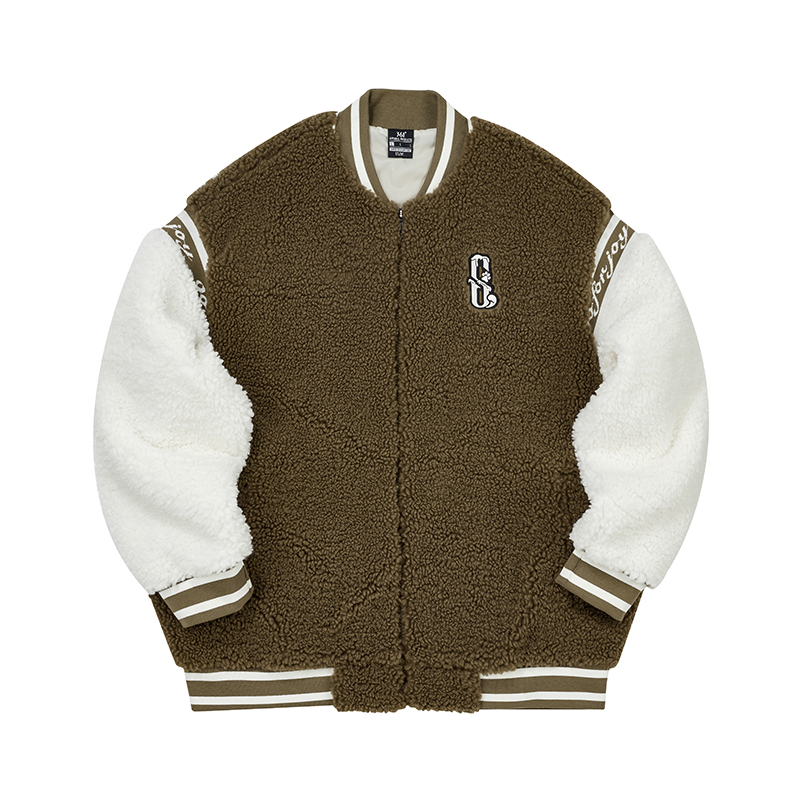 

Куртка Trajectory 50 Velvet feel Unisex 361°, teddy коричневый/milk candy белый