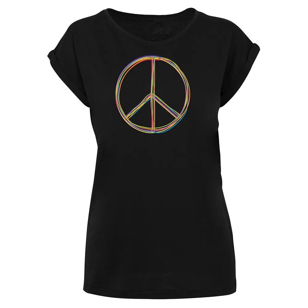 

Футболка с коротким рукавом Mc Clothes Peace_Multicolor With, черный