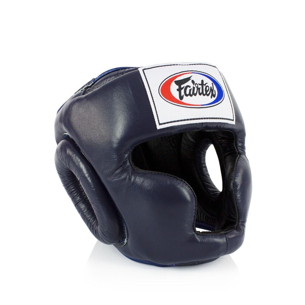 

Защитный шлем Fairtex Full Coverage Style, размер M, синий