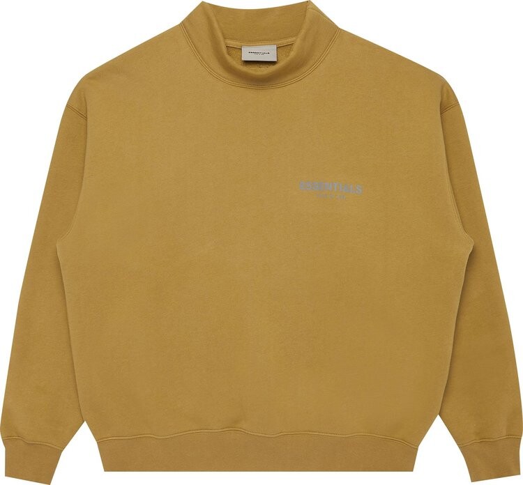 

Пуловер Fear of God Essentials Pullover Mockneck 'Amber', желтый