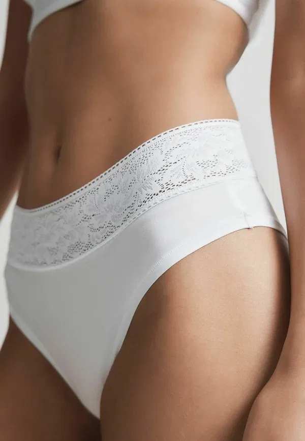 Трусы 2шт, nylon/elastane, Regular fit - ultimate comfort knickers 2 pack, Next, White, белый — фото 4