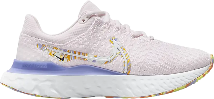 

Кроссовки Nike Wmns React Infinity Run Flyknit 3 Premium 'Light Soft Pink Marble', розовый