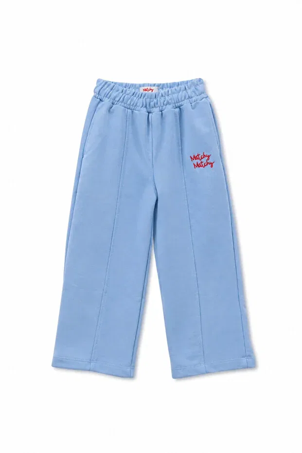 Детские спортивные штаны для девочек с длинным швом Matchy Matchy, Blue
