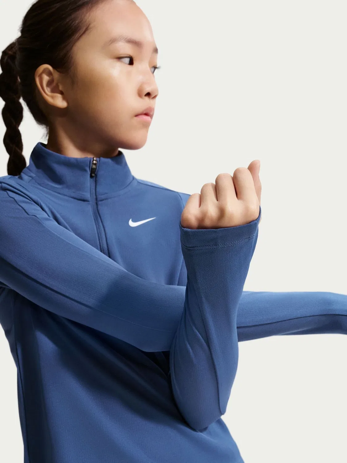 Толстовка Nike Dri-FIT, Navy Blue — фото 3