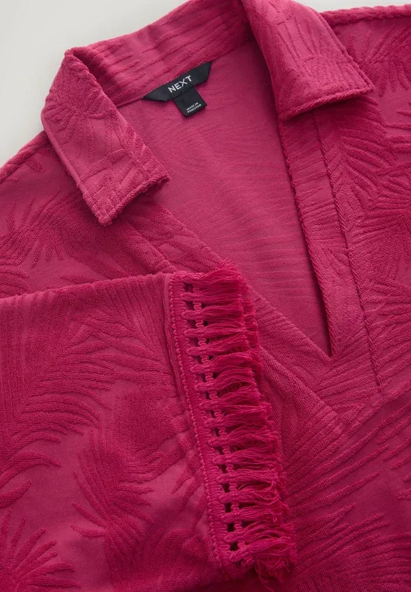 Футболка свободного кроя Polo shirt Next, Magenta Pink, розовый