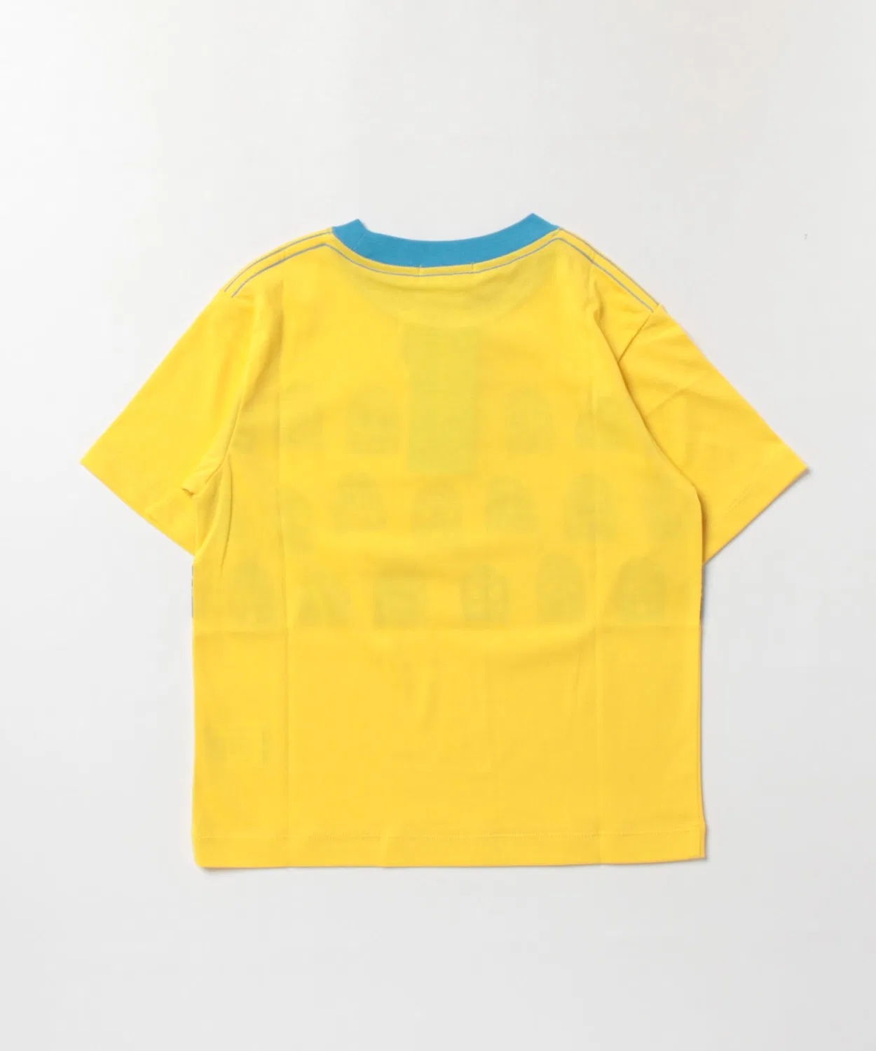 Детская футболка с принтом маски хлопковая hakka kids, Light Grey — фото 2