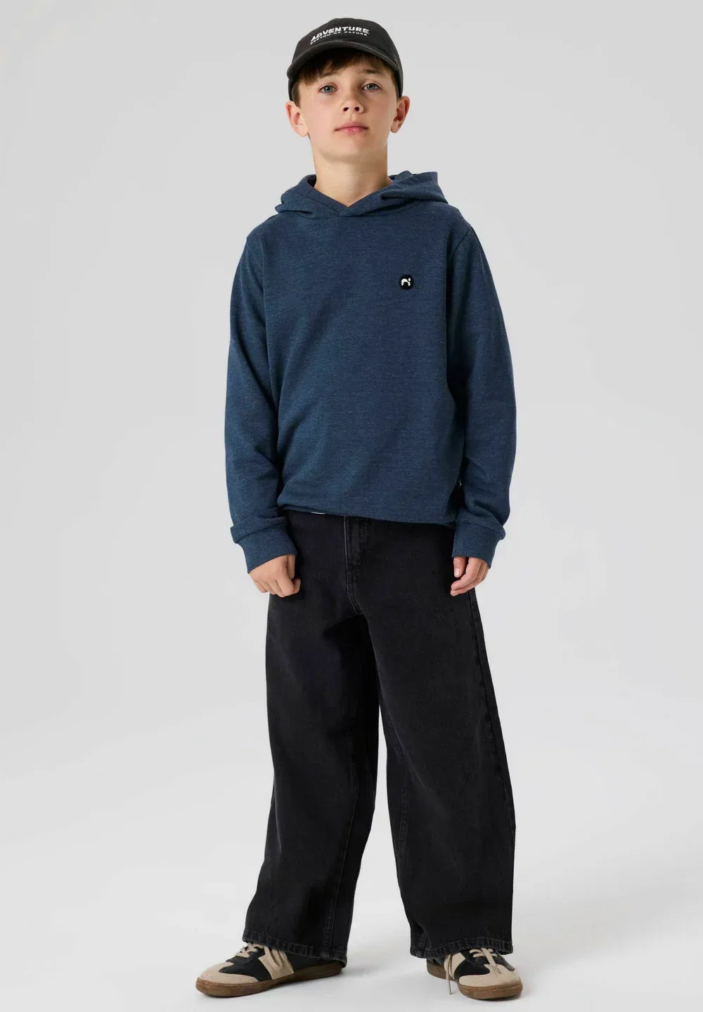 Джинсы-Скейтеры Nkmben 5900-rm noos - джинсы свободного кроя Name It, Black Denim