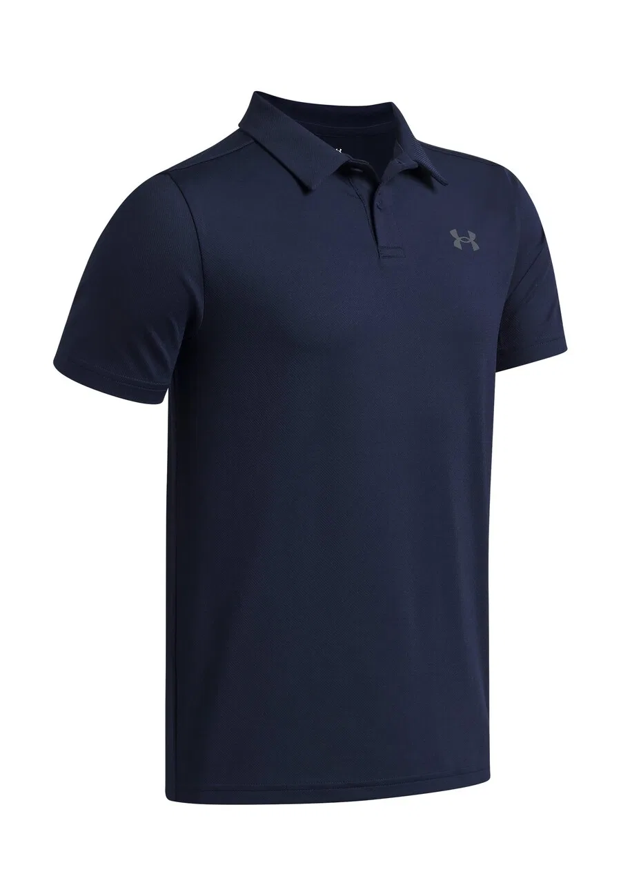 Спортивная футболка UNDER ARMOUR Performance Shirt 'Matchplay' темно-синего цвета — фото 2